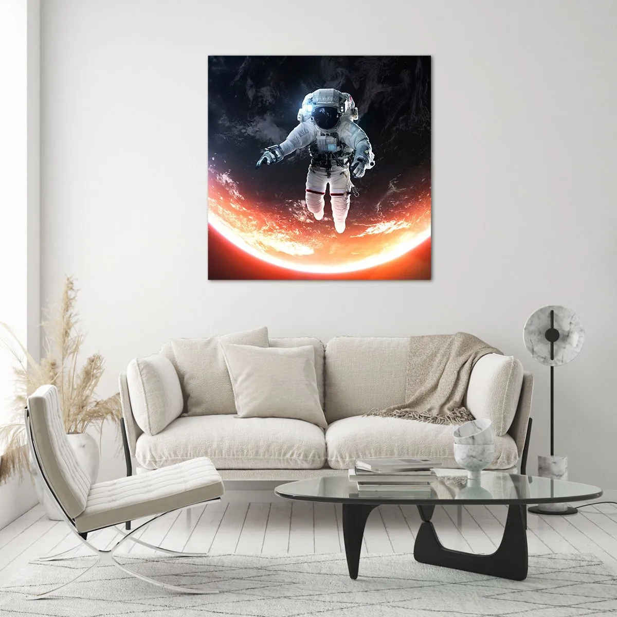 Cuadro sobre vidrio - Impresiones sobre Vidrio - ¿Puedo quedarme un rato más? - 30x30 cm