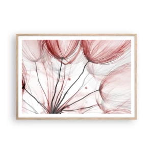 Póster en marco roble claro - Antes de partir - 100x70 cm