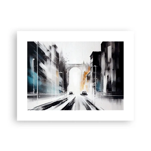 Póster - Estudio de la ciudad: arquitectura y movimiento - 40x30 cm