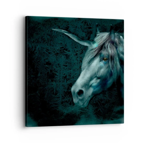 Cuadro sobre lienzo - Impresión de Imagen - En un bosque de cuento de hadas - 30x30 cm