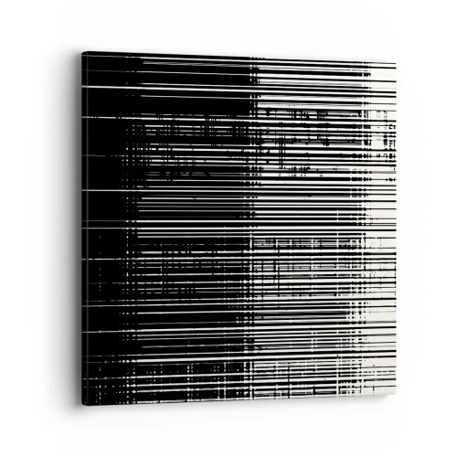 Cuadro sobre lienzo - Impresión de Imagen - Ondas y vibraciones - 40x40 cm