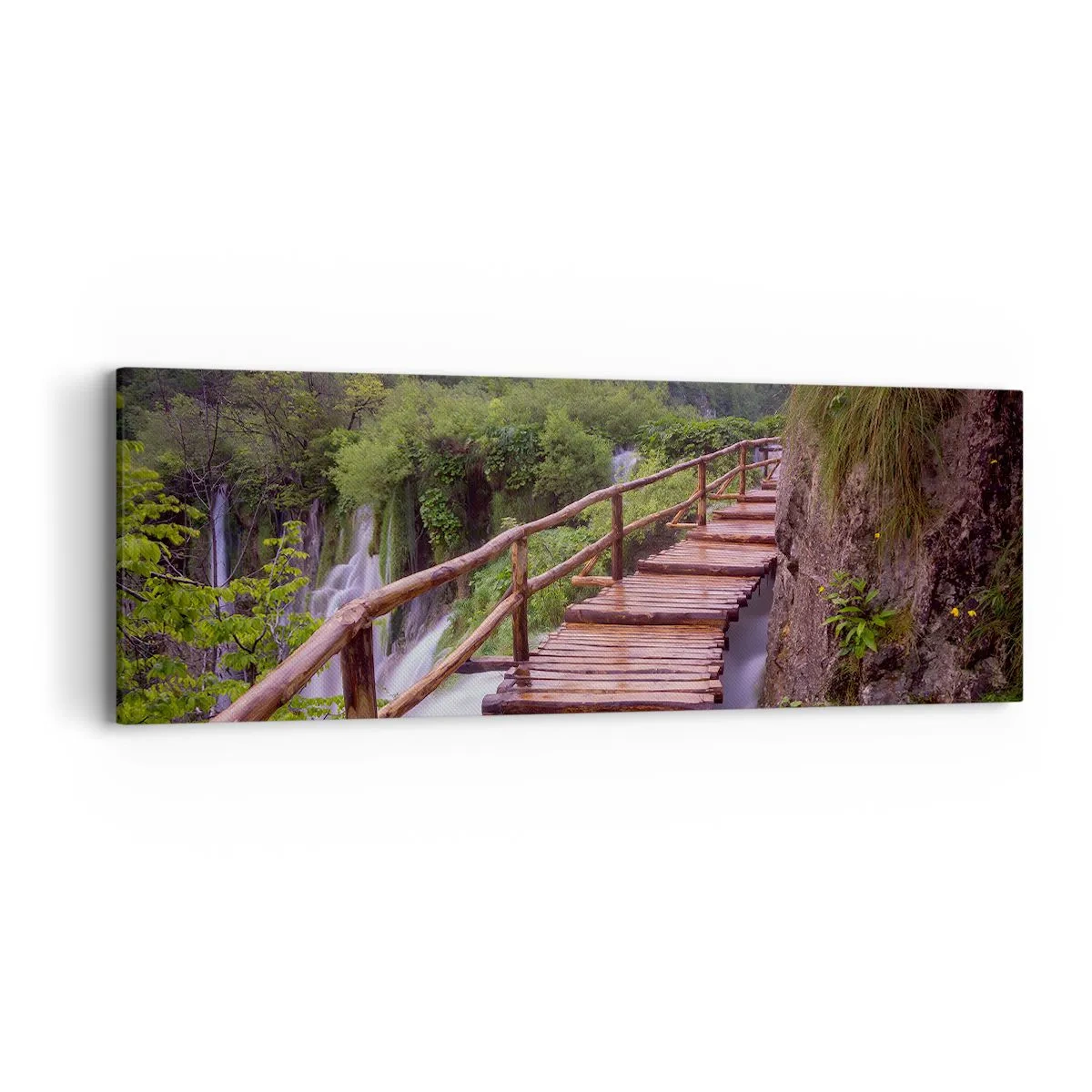 Cuadro sobre lienzo - Impresión de Imagen - Una belleza inimaginable - 90x30 cm