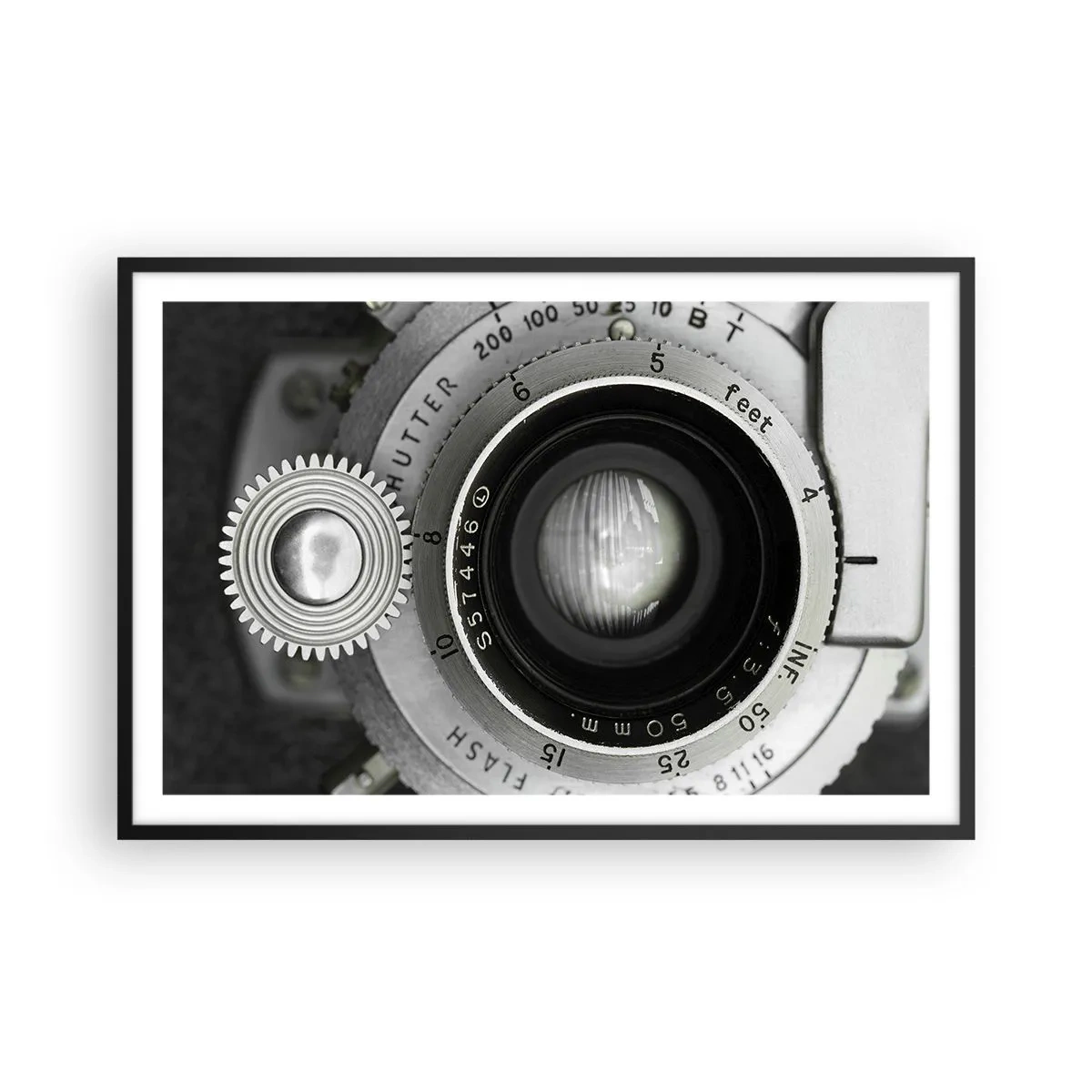 Póster en marco negro - Una historia de Hollywood - 91x61 cm