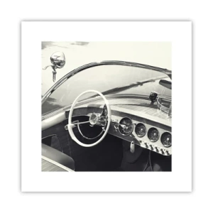 Póster - Tiempo para los ricos - 30x30 cm