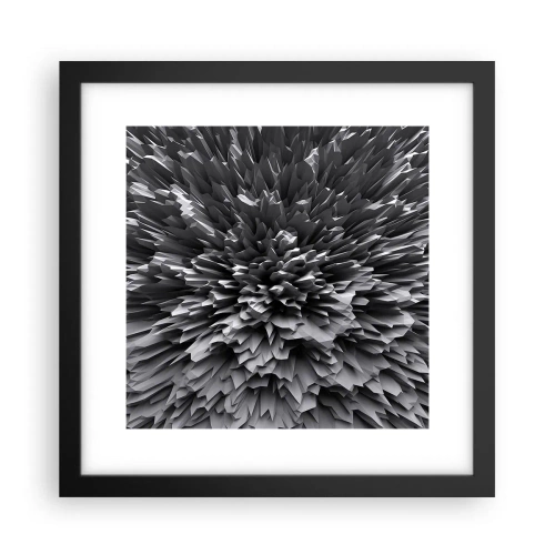 Póster en marco negro - No puede ser más afilado - 30x30 cm