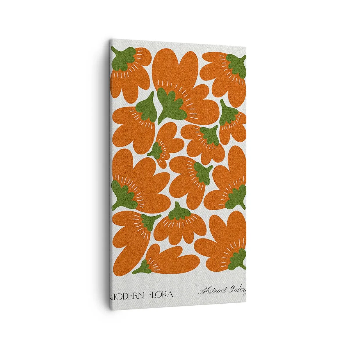 Cuadro sobre lienzo - Impresión de Imagen - La vida de las flores - 45x80 cm