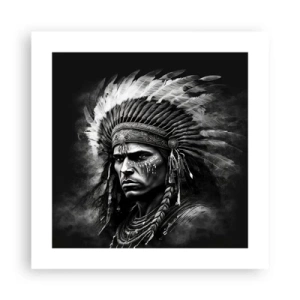 Póster - Líder y guerrero - 40x40 cm