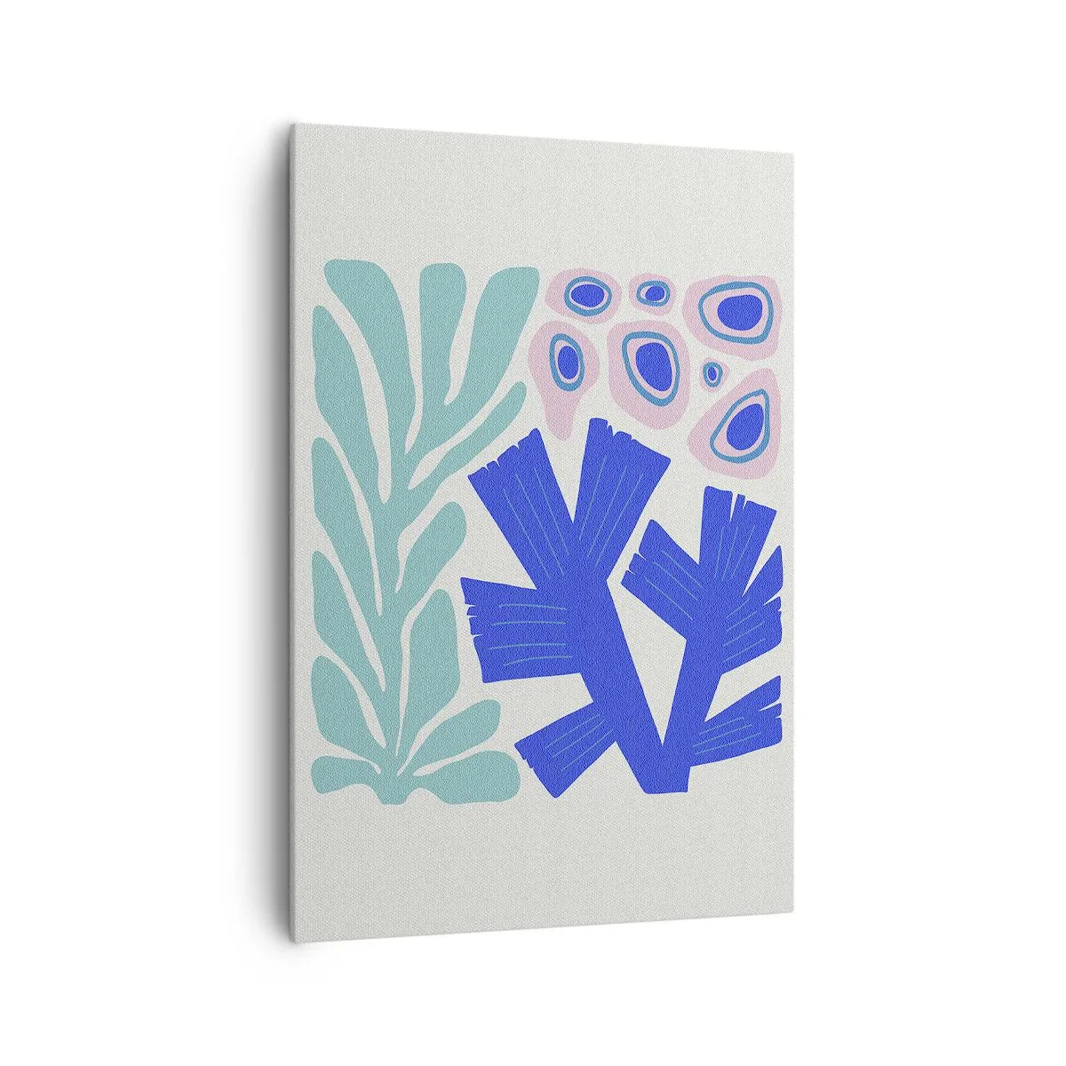 Cuadro sobre lienzo - Impresión de Imagen - Jardín submarino - 70x100 cm