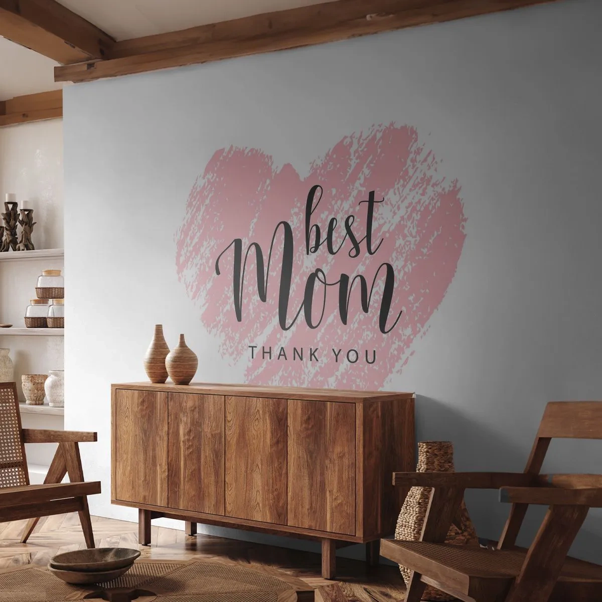 Fotomural Autadhesivo Deluxe Sticker - En cualquier momento de tu vida - Corazón, Amar, Día de la Madre - 250x175 cm