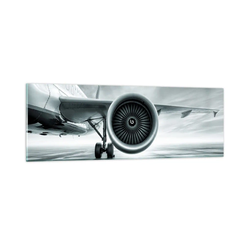 Cuadro sobre vidrio - Impresiones sobre Vidrio - Hay poder - 90x30 cm