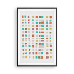 Póster en marco negro - Juego desconocido - 61x91 cm