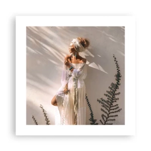 Póster - El sol y la joven - 40x40 cm