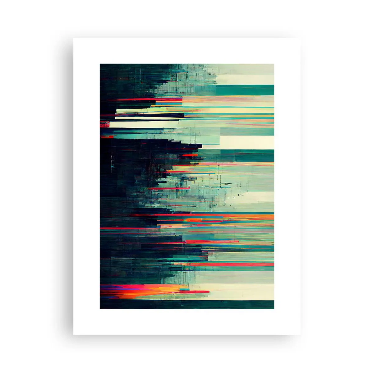 Póster - Ciudad futurista - 30x40 cm
