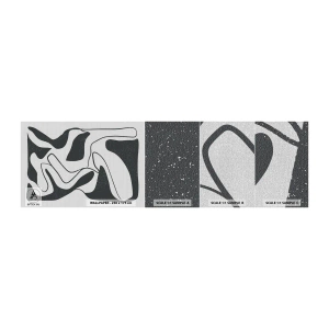 Muestra de fotomural Premium Canvas - Juego abstracto en un laberinto - bohemia, Minimalismo, Pedazo - 100x30 cm