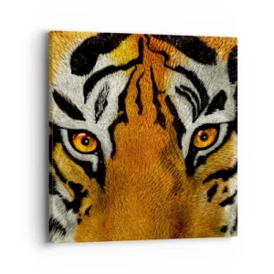 Cuadro sobre lienzo - Impresión de Imagen - Amenazante y hermoso - 40x40 cm