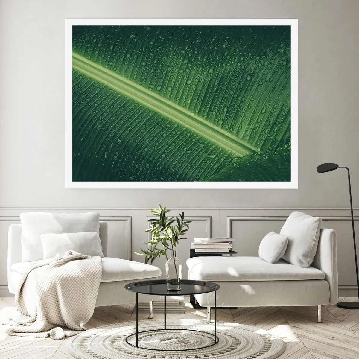 Póster - Estructura del verde - 70x50 cm