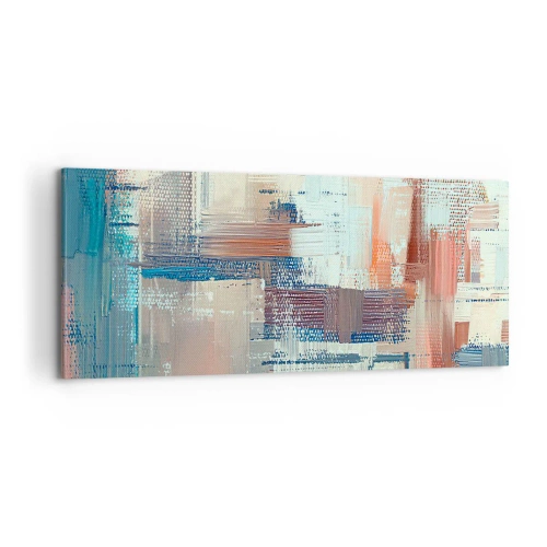Cuadro sobre lienzo - Impresión de Imagen - Alcanzando la luz - 100x40 cm