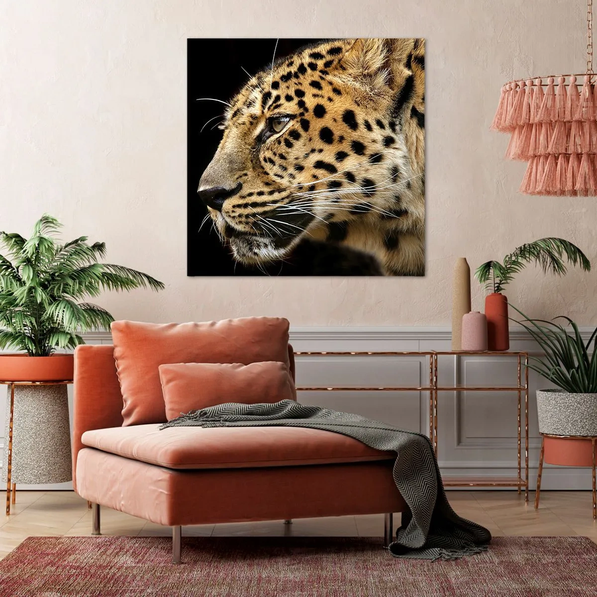 Cuadro sobre lienzo - Impresión de Imagen - Tranquilo, concentrado, preparado - 50x50 cm