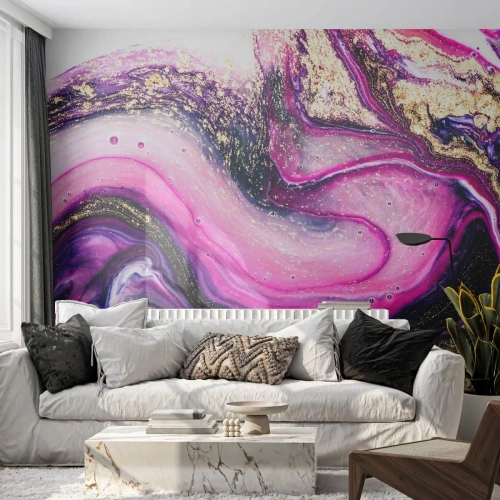 Fotomural personalizado Premium Canvas - Un momento abstracto - Abstracción, Pedazo, Patrón moderno
