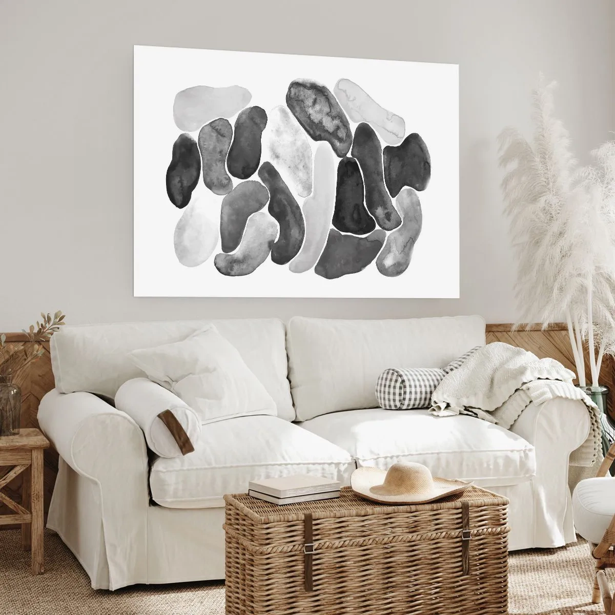 Póster - Abstracción pétrea - 70x50 cm