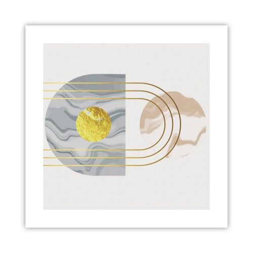 Póster - Brillo y resplandor - 40x40 cm