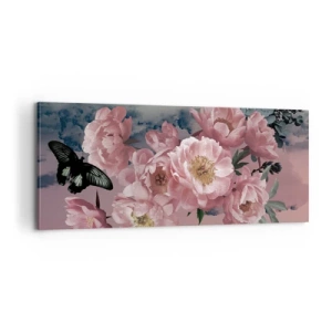 Cuadro sobre lienzo - Impresión de Imagen - La cúspide del romance - 100x40 cm