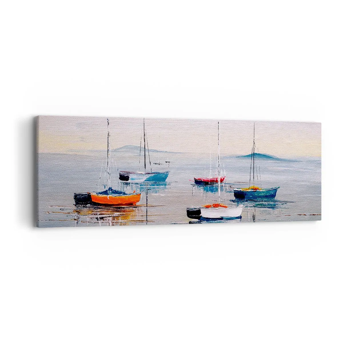 Cuadro sobre lienzo - Impresión de Imagen - Un más que merecido descanso - 90x30 cm