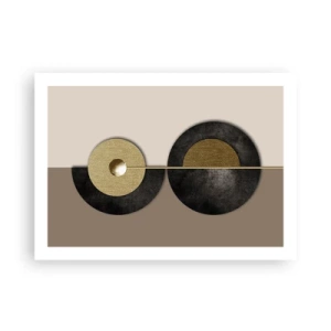 Póster - Variaciones en torno a un círculo - 70x50 cm