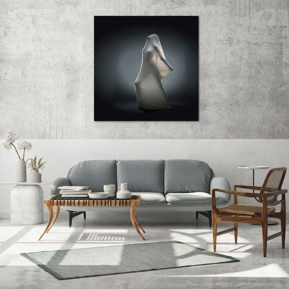 Cuadro sobre vidrio - Impresiones sobre Vidrio - Deseos ocultos - 70x70 cm