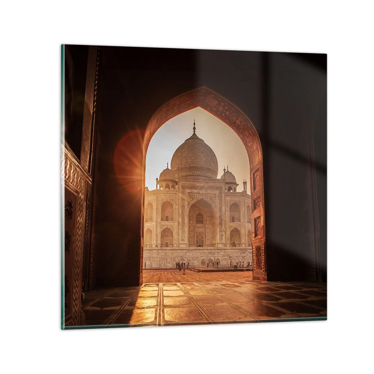 Cuadro sobre vidrio - Impresiones sobre Vidrio - Un monumento al amor sobrenatural - 60x60 cm