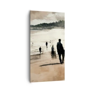 Cuadro sobre lienzo - Impresión de Imagen - Un sueño evocado - 65x120 cm