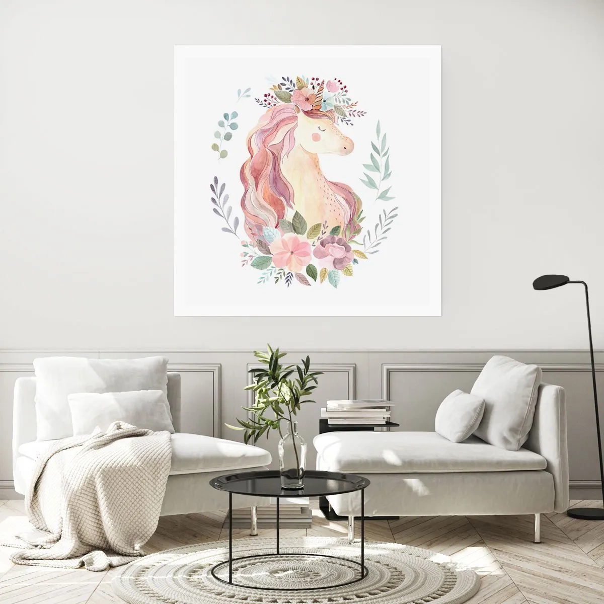 Póster - Una invitación al mundo de los cuentos de hadas - 40x40 cm