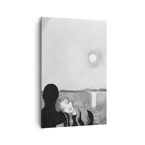 Cuadro sobre lienzo - Impresión de Imagen - Siempre un misterio - 80x120 cm
