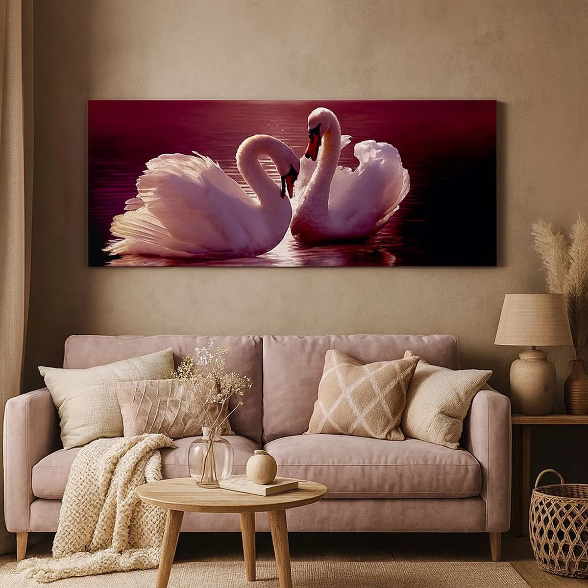 Cuadro sobre lienzo - Impresión de Imagen - Hasta que la muerte nos separe - 100x40 cm