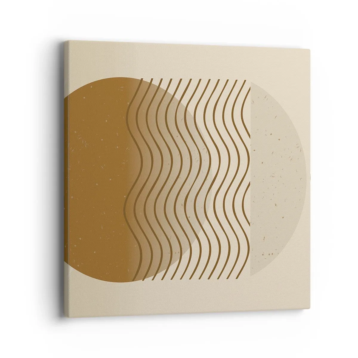 Cuadro sobre lienzo - Impresión de Imagen - Sobre el origen de las figuras geométricas - 40x40 cm