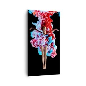 Cuadro sobre lienzo - Impresión de Imagen - En plena floración - 65x120 cm