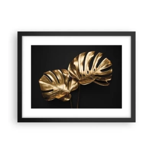 Póster en marco negro - Tesoros de la naturaleza - 40x30 cm