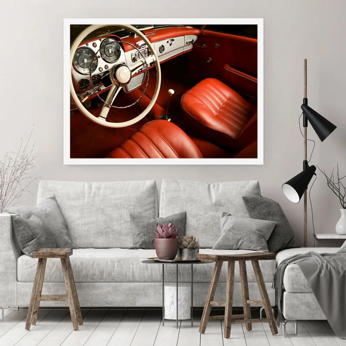 Póster - Lujo vintage - 91x61 cm