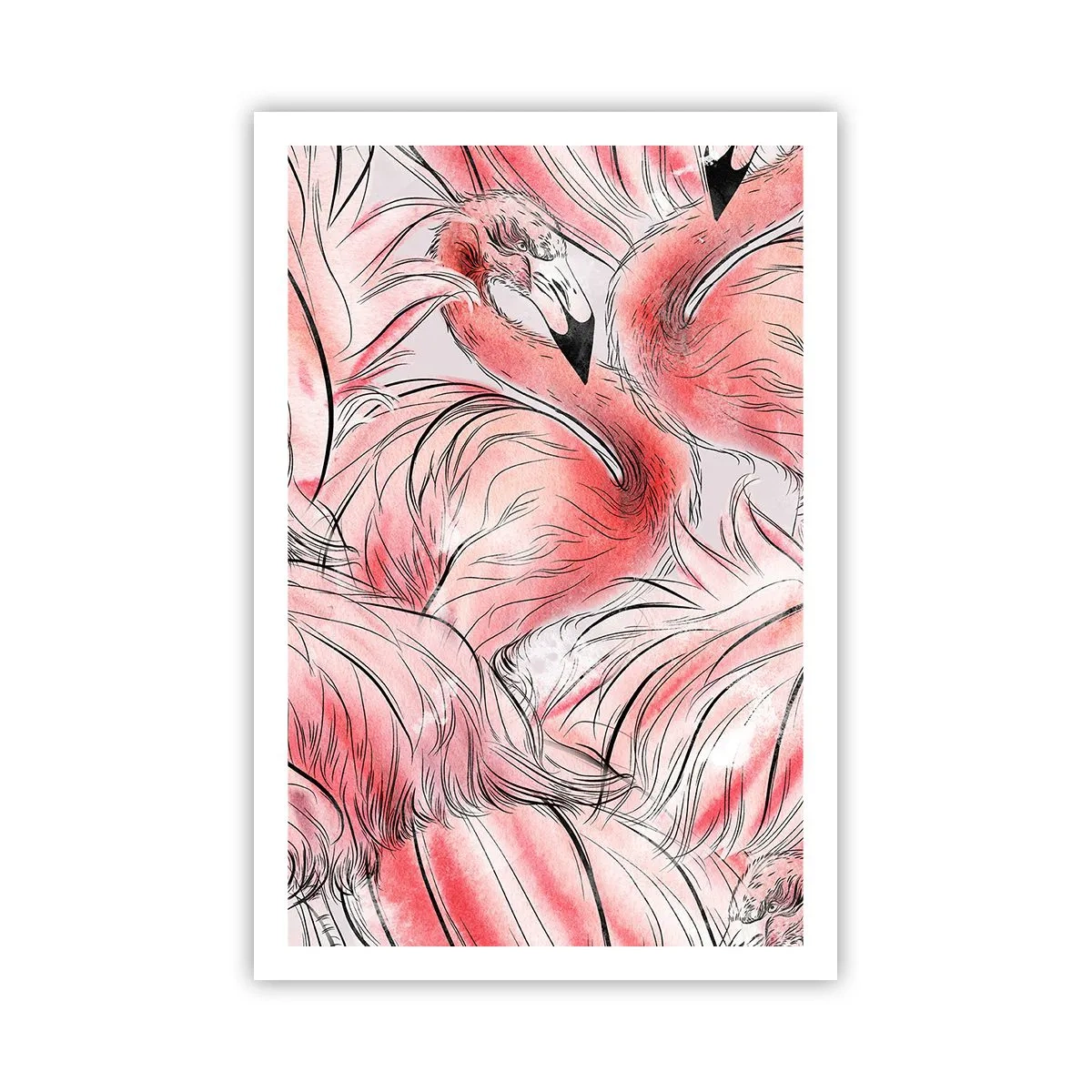 Póster - Ballet de aves - 61x91 cm