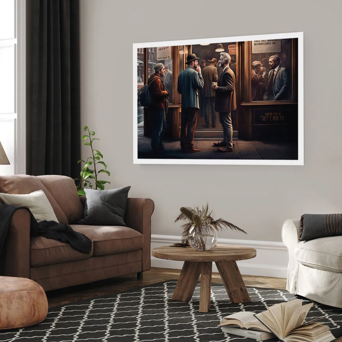 Póster - Un buen momento del día - 91x61 cm