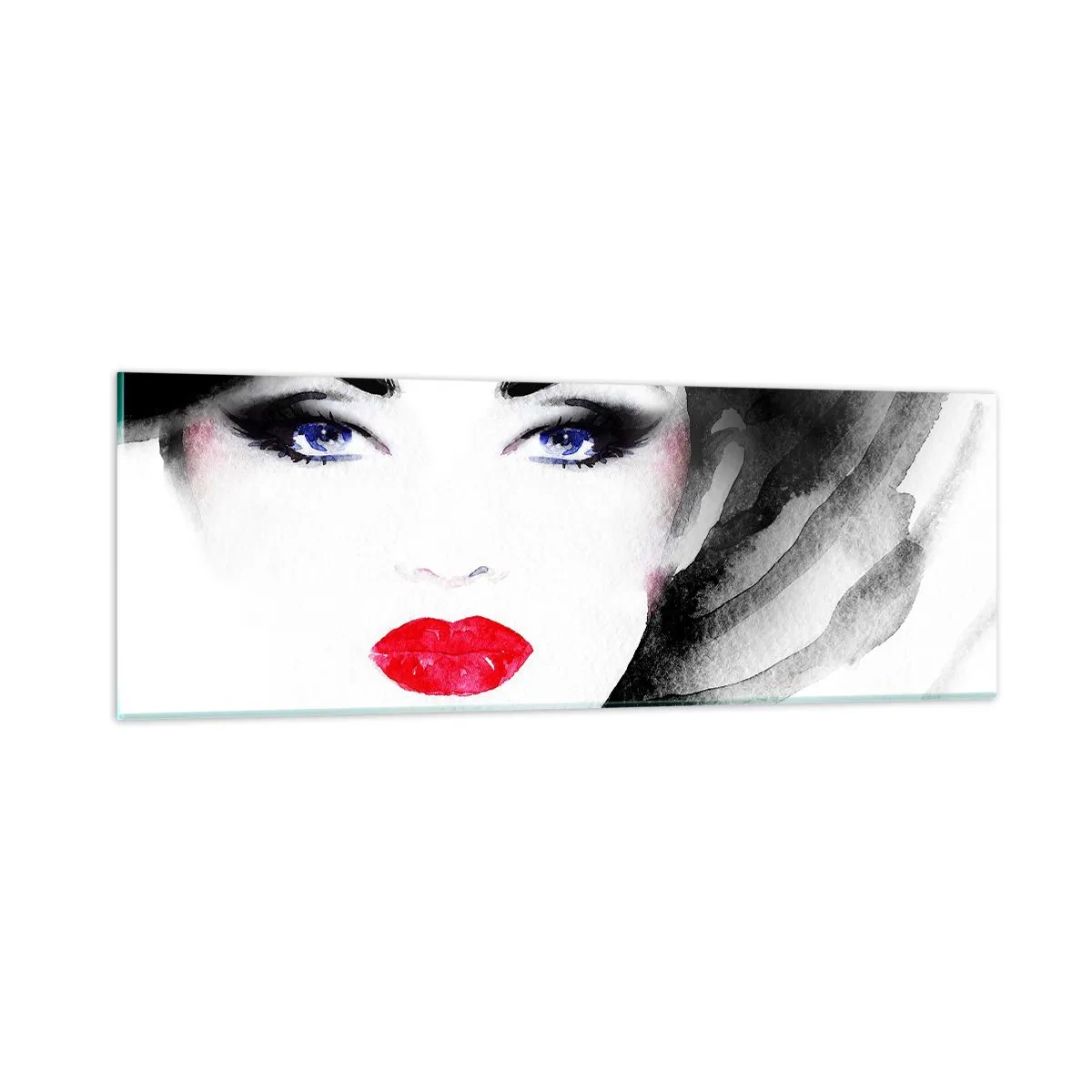 Cuadro sobre vidrio - Impresiones sobre Vidrio - Lenguaje no verbal - 90x30 cm