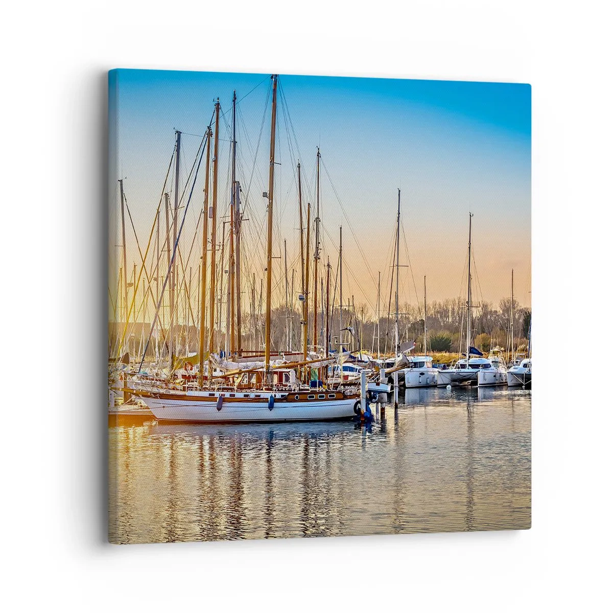 Cuadro sobre lienzo - Impresión de Imagen - El viento debe dormir también - 30x30 cm