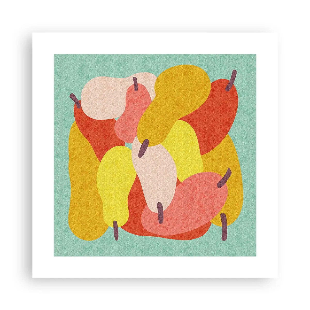 Póster - Saborear el sol del verano - 40x40 cm