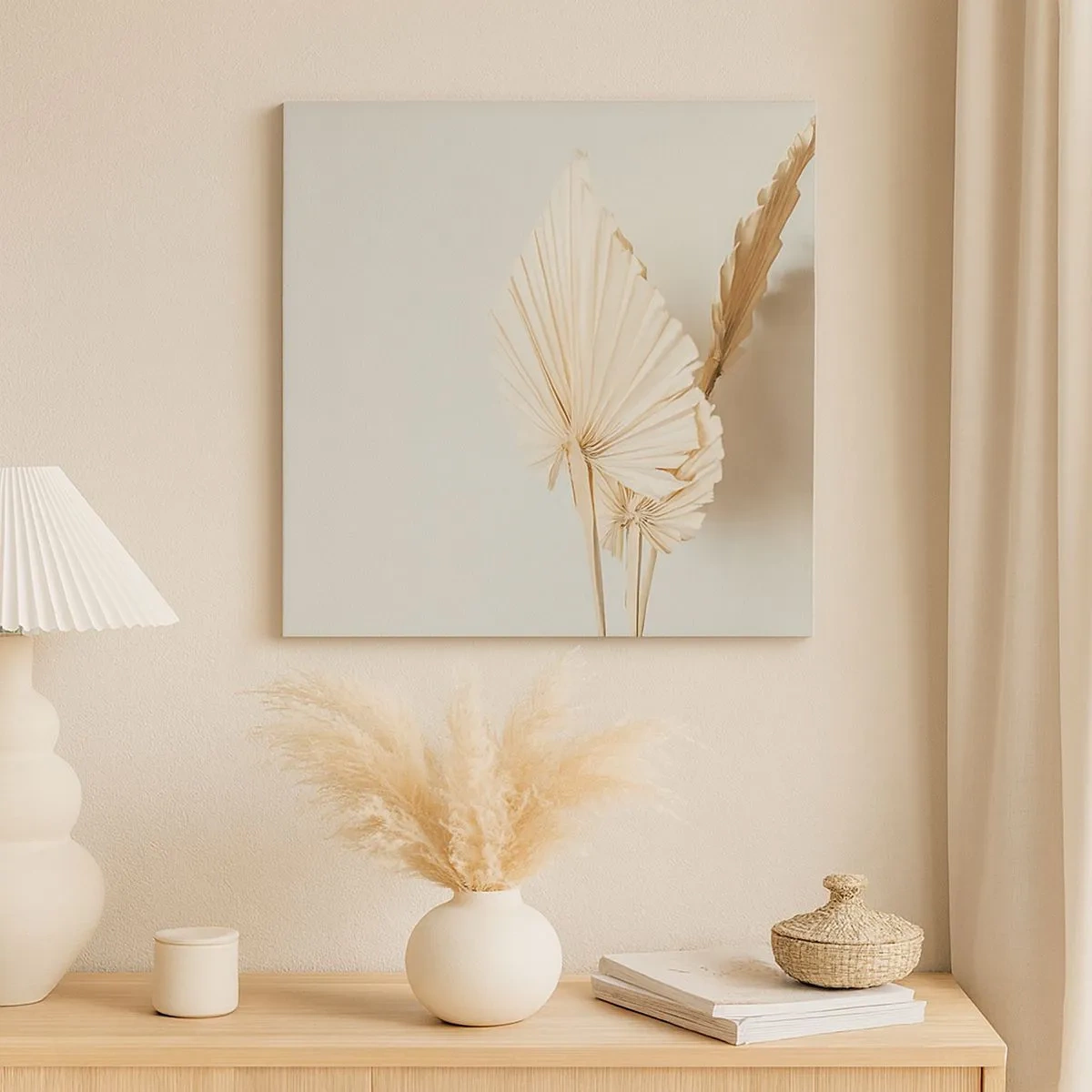 Cuadro sobre lienzo - Impresión de Imagen - Armonía y consuelo - 30x30 cm