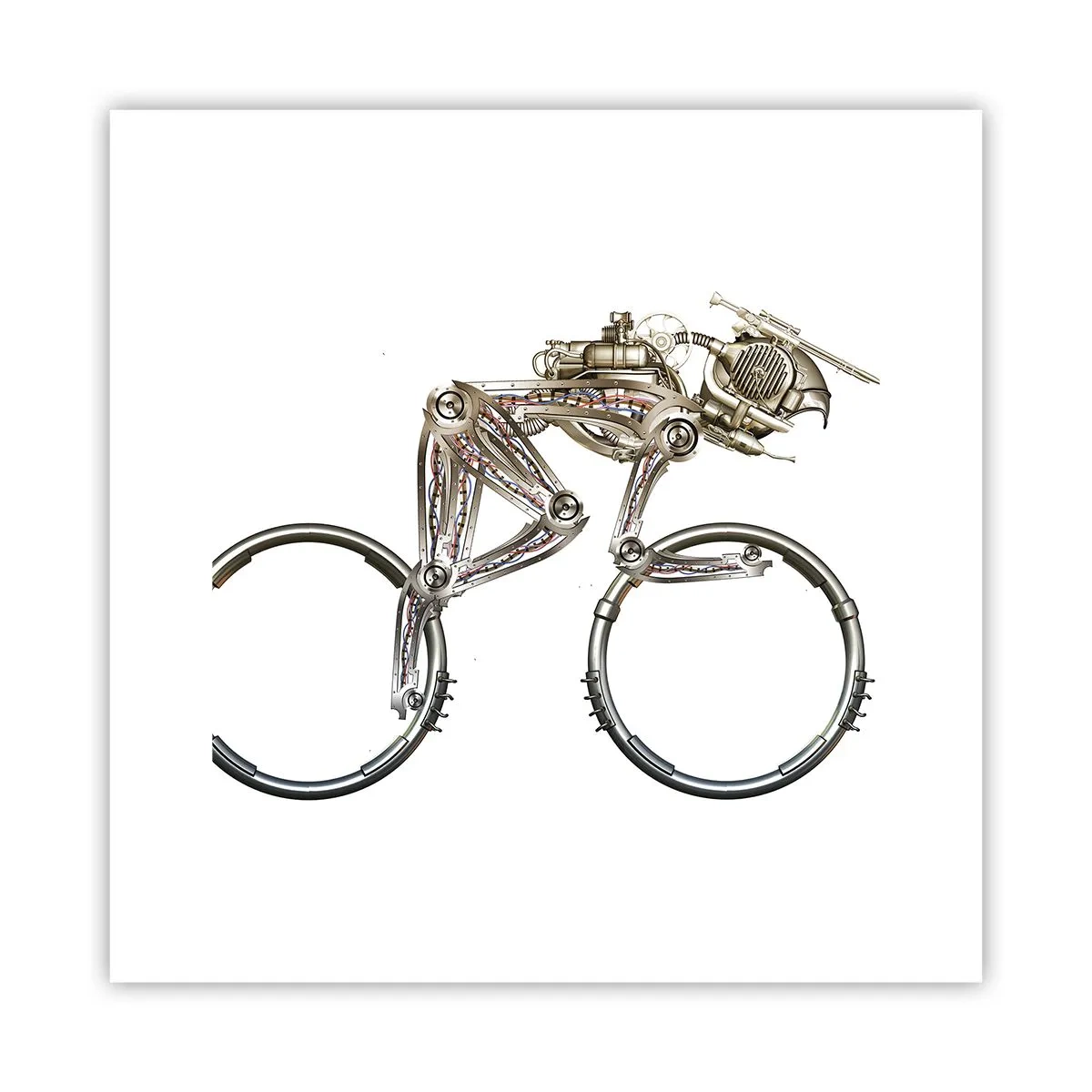 Póster - Una magnífica máquina - 30x30 cm