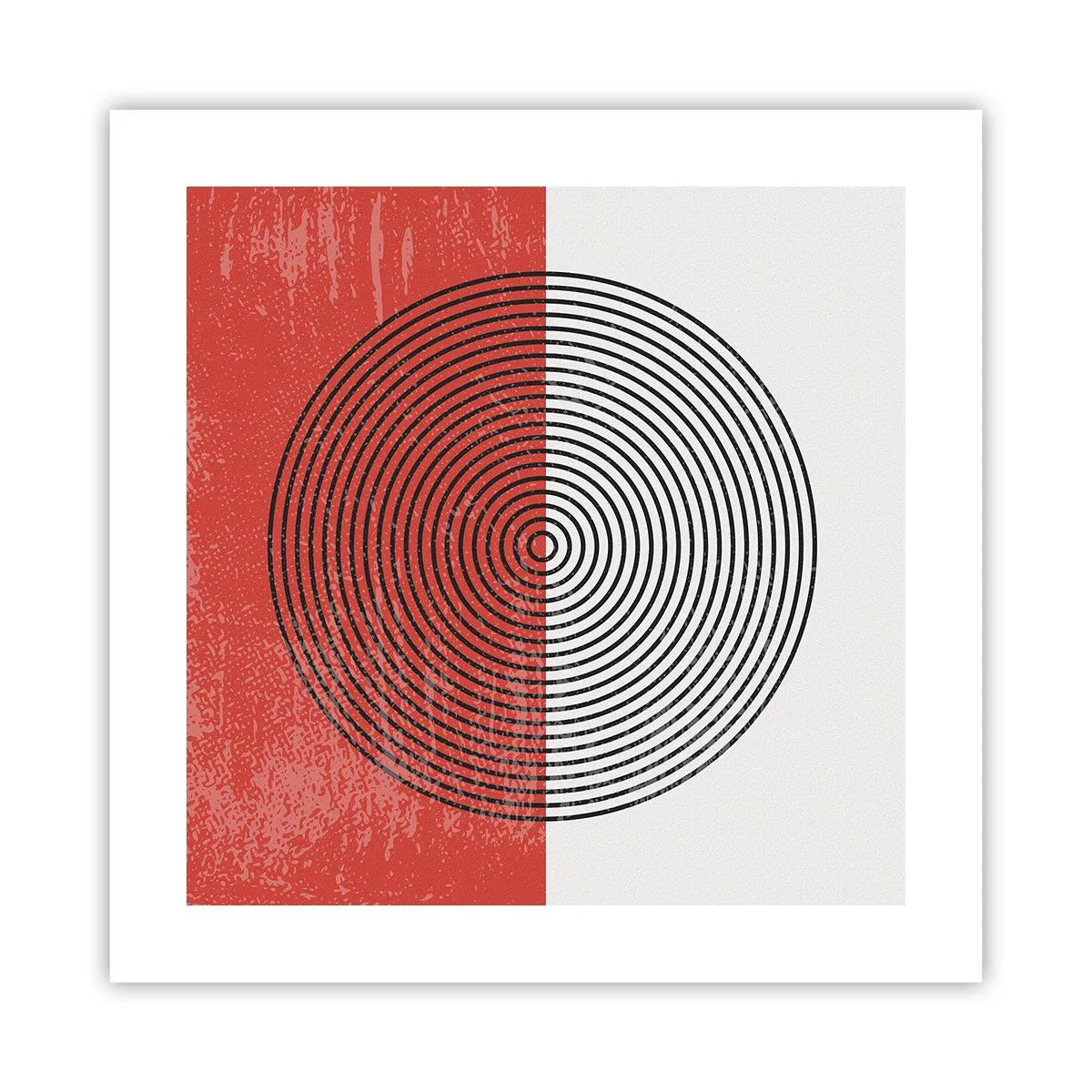 Póster - En el corazón de la misma - 40x40 cm