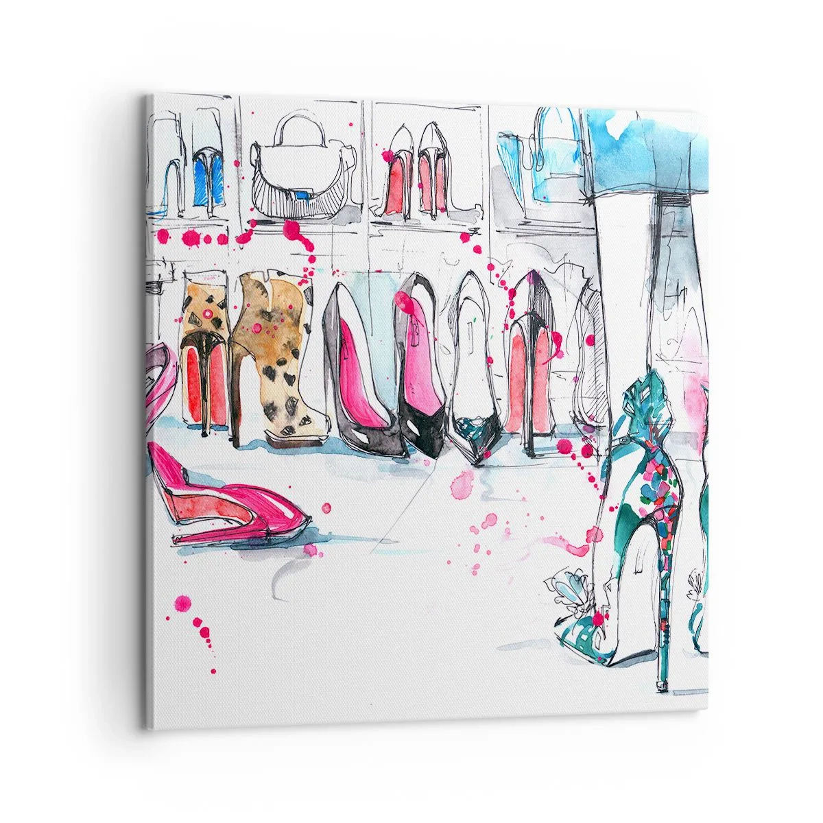 Cuadro sobre lienzo - Impresión de Imagen - Ábrete, sésamo - 60x60 cm