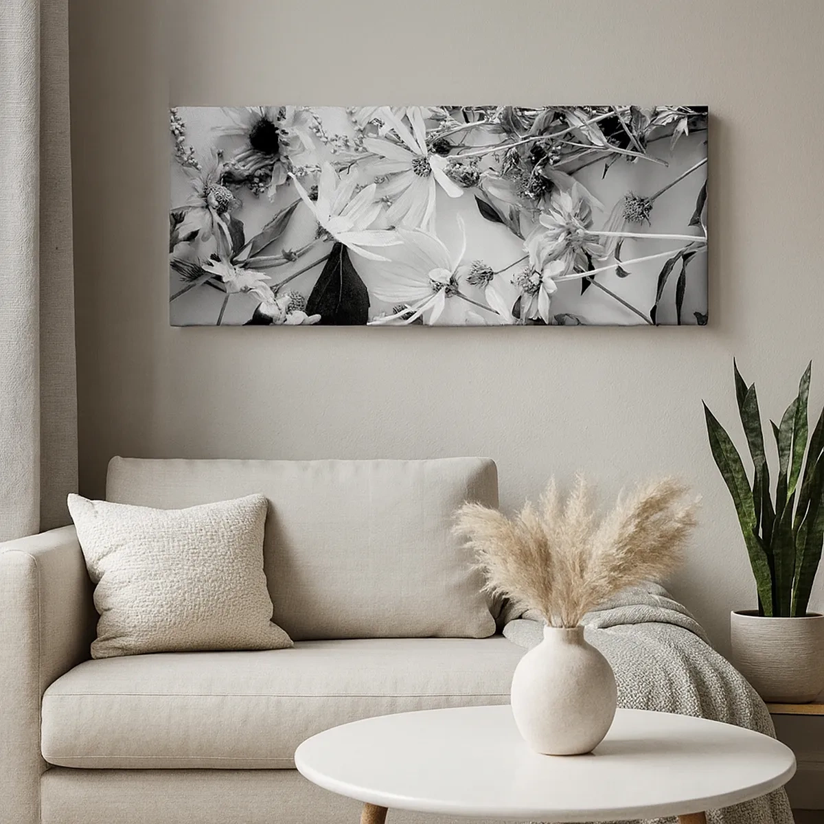 Cuadro sobre lienzo - Impresión de Imagen - Un no ramo de flores - 30x30 cm