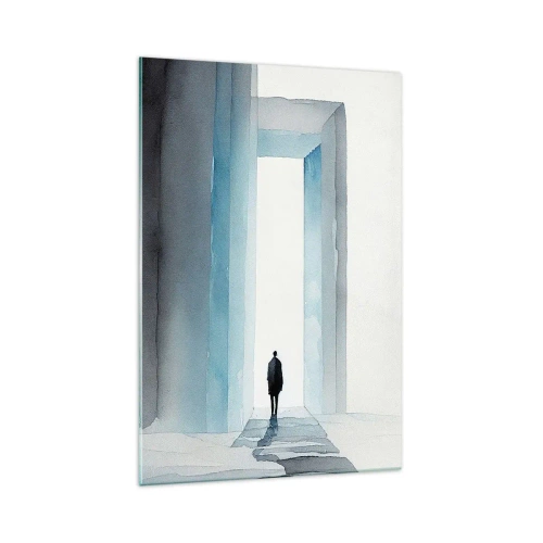 Cuadro sobre vidrio - Impresiones sobre Vidrio - Vivir sin límites - 70x100 cm