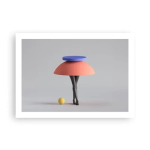 Póster - Composición surrealista - 70x50 cm